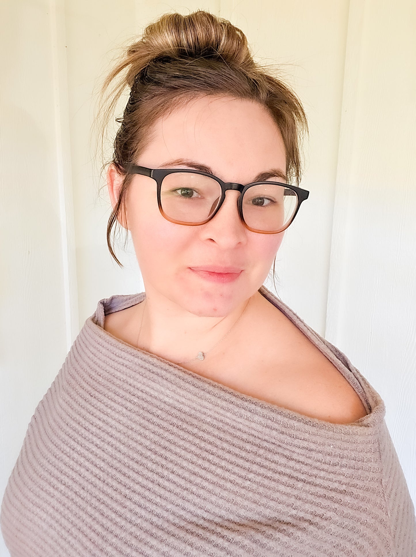 Cabin Chic Flare Sleeve Sweater