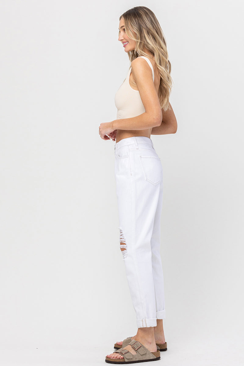 White Jeans - High Rise