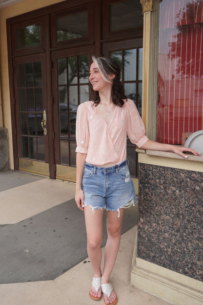 Pink Galaxy Glow Bodysuit