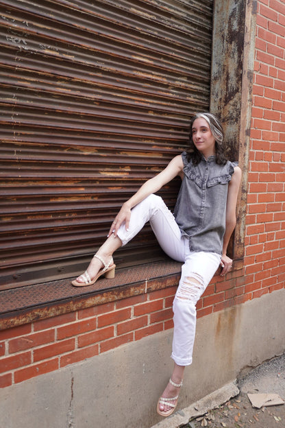 White Jeans - High Rise