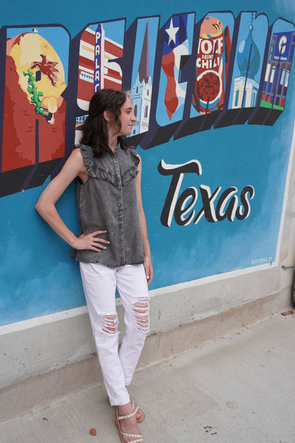 White Jeans - High Rise