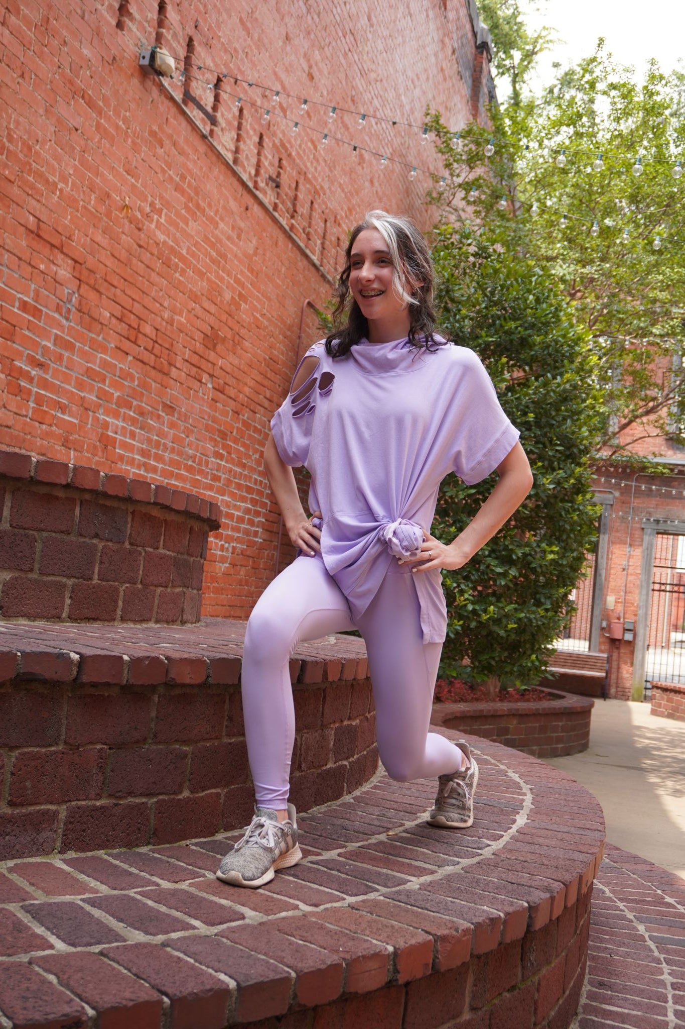 Workout With Your Lilac Out - Leggins