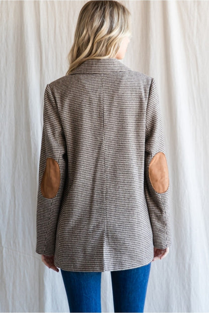 Houndstooth Classic Blazer