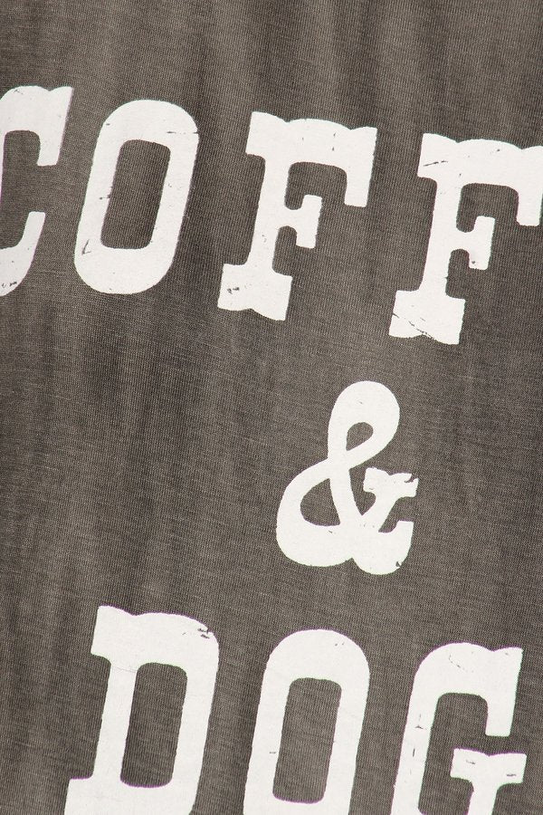 Graphic Tee - Coffee and Dogs!