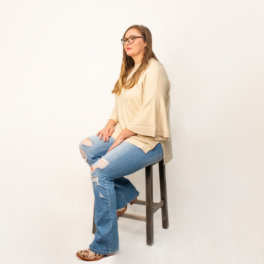 Chill & Thrill Bell Sleeve Top