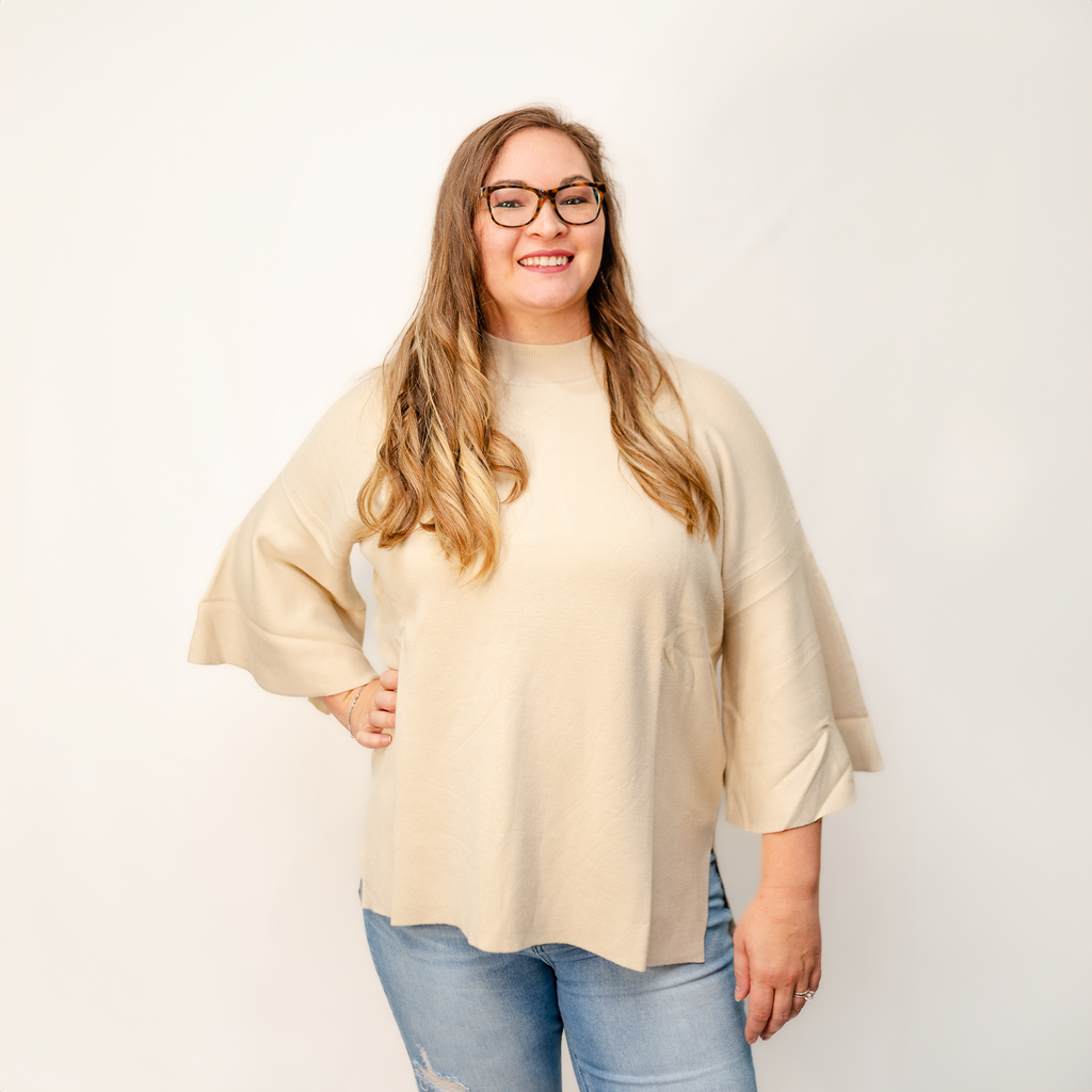 Chill & Thrill Bell Sleeve Top