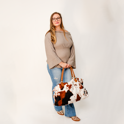 Cowgirl Cozy Travel Tote
