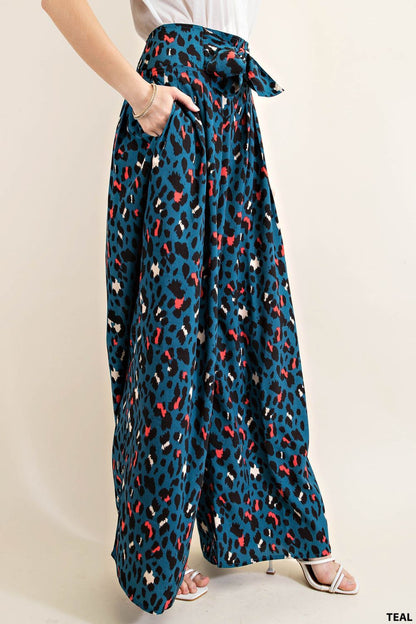 Chasing Cheetahs Wide Leg Pants